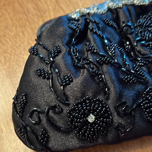 Bead & Rhinestone Clutch - Picture 5 of 9